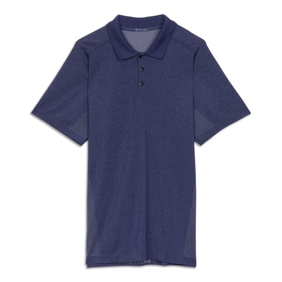 lululemon athletica Other - Lululemon Metal Vent Tech Polo Blue